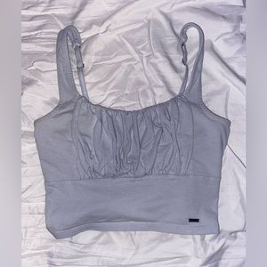 Hollister tank top, size: s, color: blue